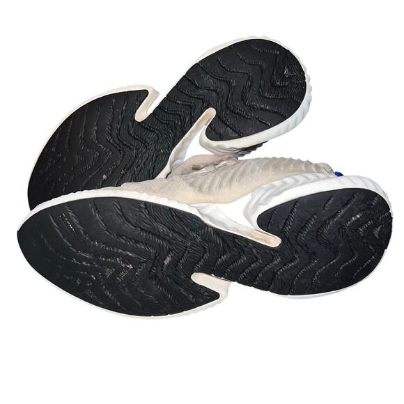 Adidas Alphabounce Instinct men size 10.5 Beige White lace up athletic sneaker - Picture 6 of 13